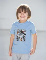 ⁦تي شيرت أطفالى قطن أوفر سايز مطبوع Tom & Jerry⁩ - الصورة ⁦2⁩