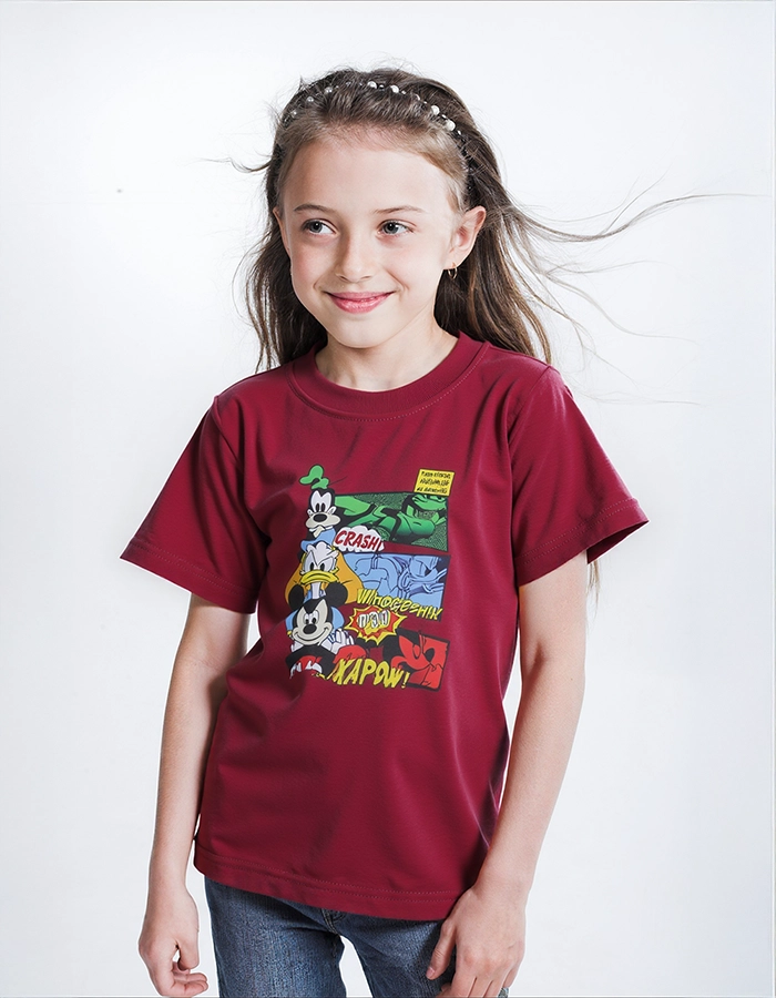 14 تى شيرت ريجولار قطن أطفالى Mickey Mouse - الصورة 1