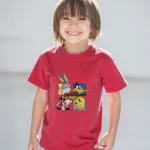 Looney Tunes Printed Oversized Cotton Kids T-Shirt
