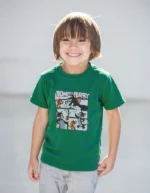 تي شيرت أطفالى قطن أوفر سايز مطبوع Tom & Jerry