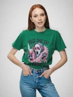 Girls' Teen Cotton Oversized Printed I Promise T-Shirt - Image 6