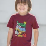 تى شيرت ريجولار قطن أطفالى أولادى Mickey Mouse