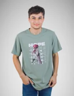 ⁦تى شيرت محير بوليستر أوفر سايز مطبوع Hope⁩ - الصورة ⁦3⁩