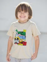 ⁦تى شيرت ريجولار قطن أطفالى أولادى Mickey Mouse⁩ - الصورة ⁦2⁩