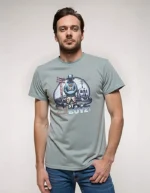 ⁦تى شيرت رجالى بوليستر أوفر سايز مطبوع 21ST BOYZ⁩ - الصورة ⁦3⁩