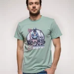 تى شيرت رجالى بوليستر أوفر سايز مطبوع 21ST BOYZ