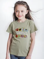 Girls' oversized cotton T-shirt, printed with CARTOON NETWORK - Image 5
