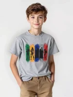 Boys' Avengers Printed Oversized Cotton T-Shirt - Image 5