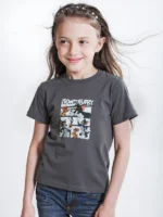 ⁦تي شيرت أطفالى بناتى قطن أوفر سايز مطبوع Tom & Jerry⁩ - الصورة ⁦2⁩