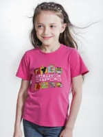 Girls' oversized cotton T-shirt, printed with CARTOON NETWORK - Image 6