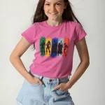 تى شيرت وسط قطن أوفر سايز مطبوع  Avengers