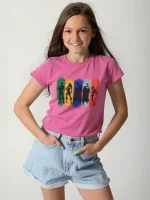 تى شيرت وسط قطن أوفر سايز مطبوع  Avengers